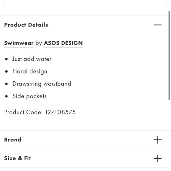 ASOS Swim Trunks - Picture 12 of 12